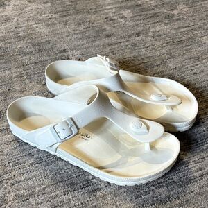 Birkenstock White Women's Sandals - waterproof - size 37 (US 7 )